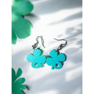 Lucky Clover Earrings – Stylish Charm for St. Patrick's Day‎ or Any Occasion